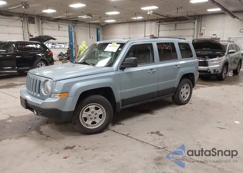 2013 Jeep Patriot Sport from USA, damaged, VIN 1C4NJRBBXDD165672